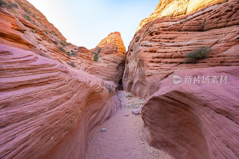 通往鹿皮峡谷的线路