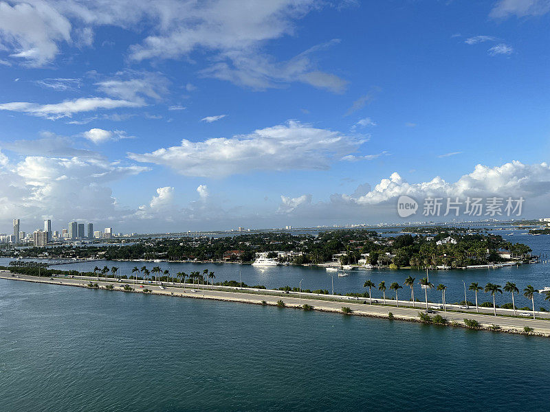迈阿密城市游船视点横仍