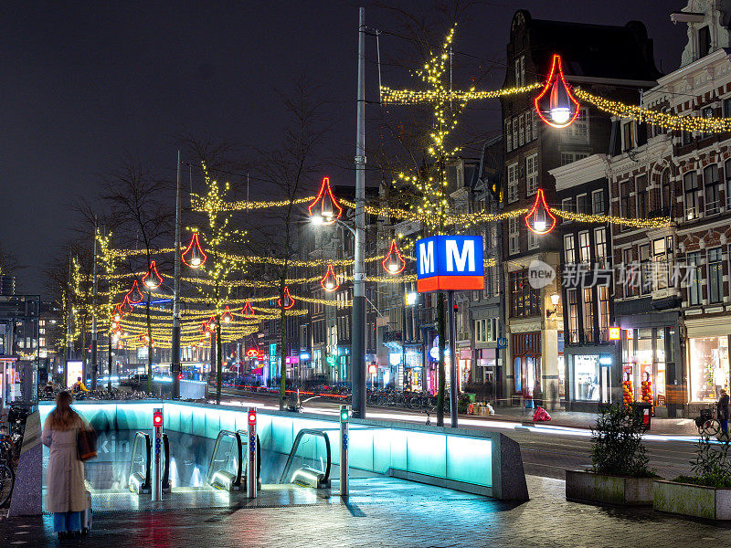 荷兰阿姆斯特丹的圣诞节