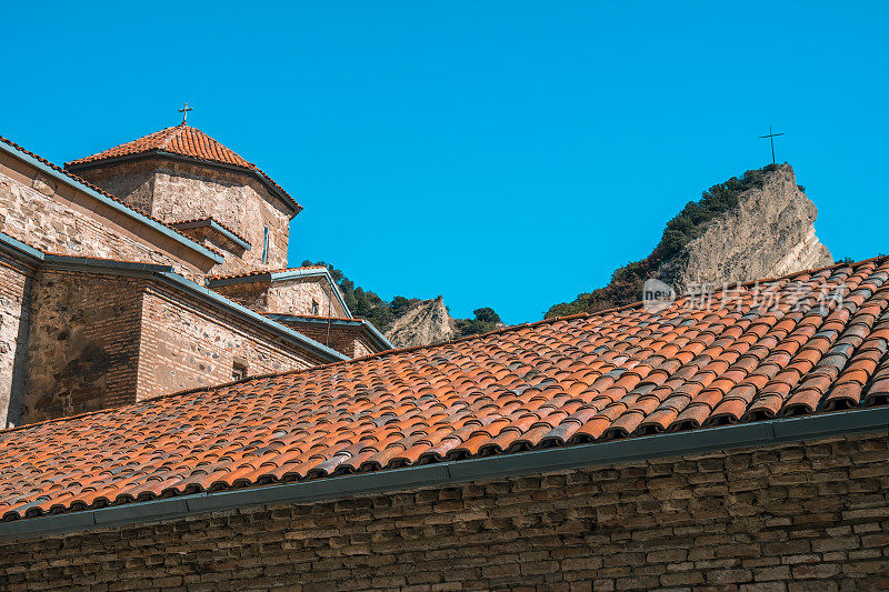 格鲁吉亚Mtskheta和第比利斯附近的Shiomghvime东正教修道院