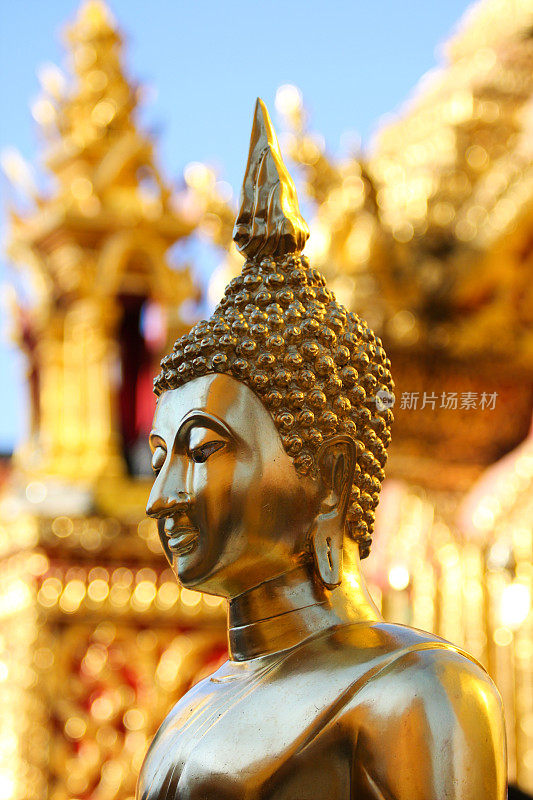 泰国清迈Doi素贴佛像