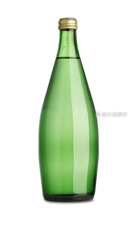 绿色的瓶子