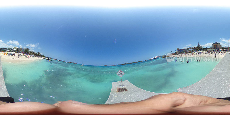 马尔代夫热带海滩度假胜地