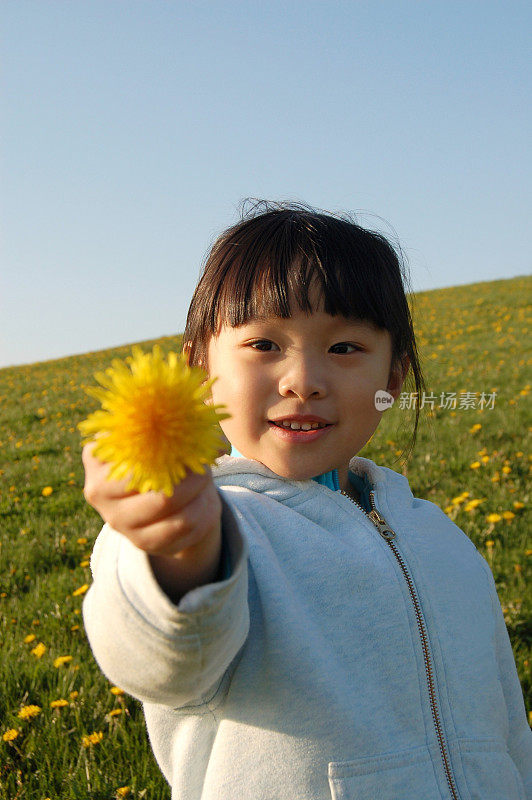 花给你