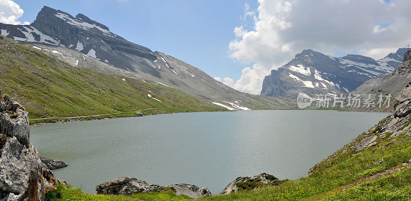 瑞士瓦莱州的Daubensee