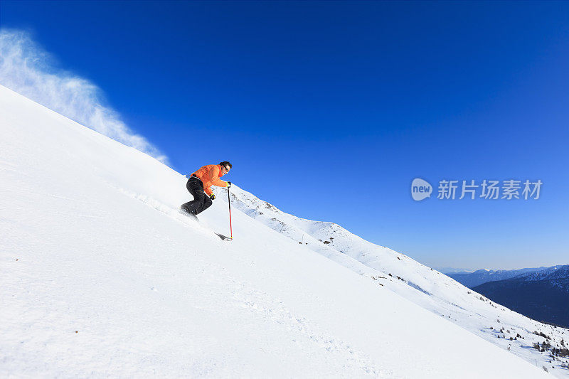 高山滑雪