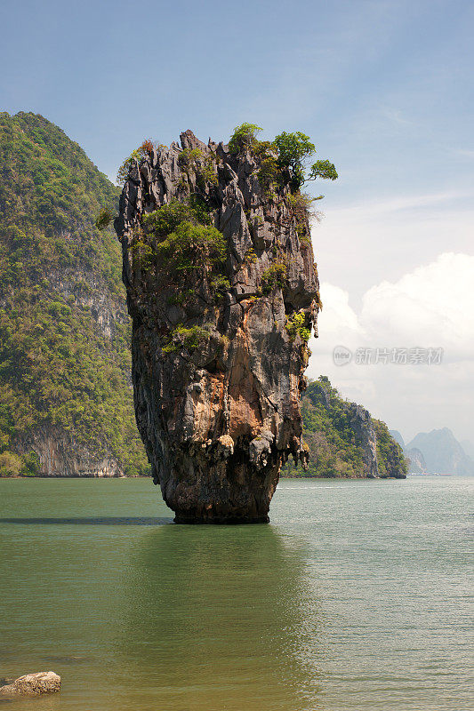 邦德岛或攀雅湾的高达浦