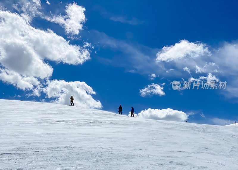 山顶公园城犹他州滑雪胜地