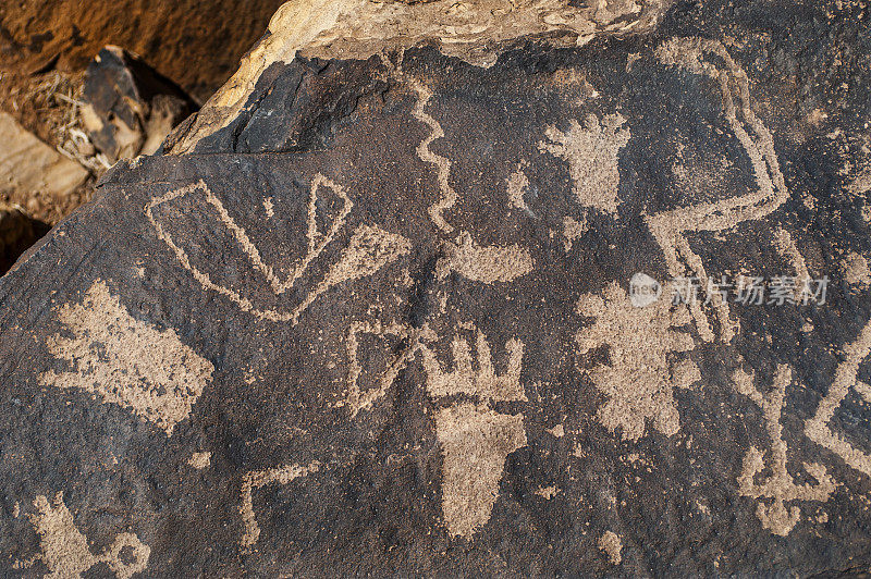 犹他州Petroglyphs