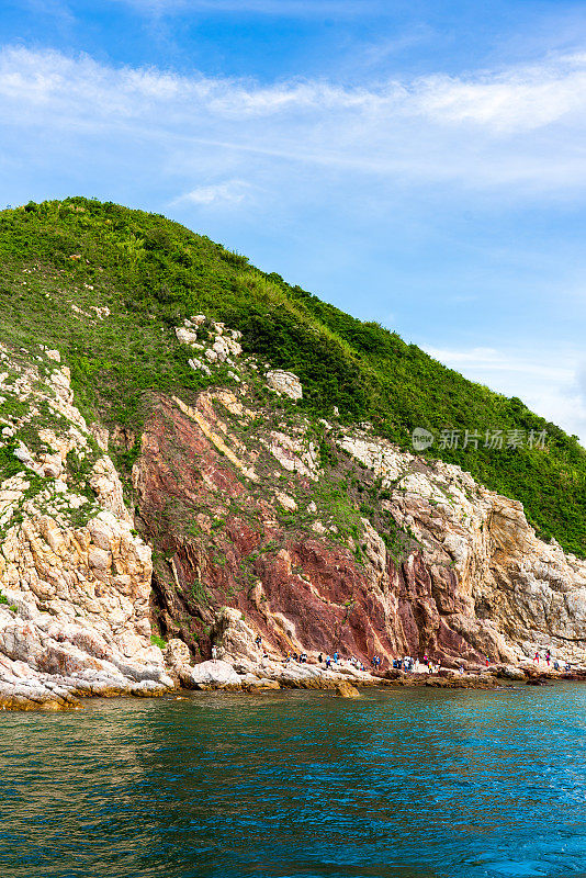 印洲塘海岸公园，香港环球地质公园的海滩景观