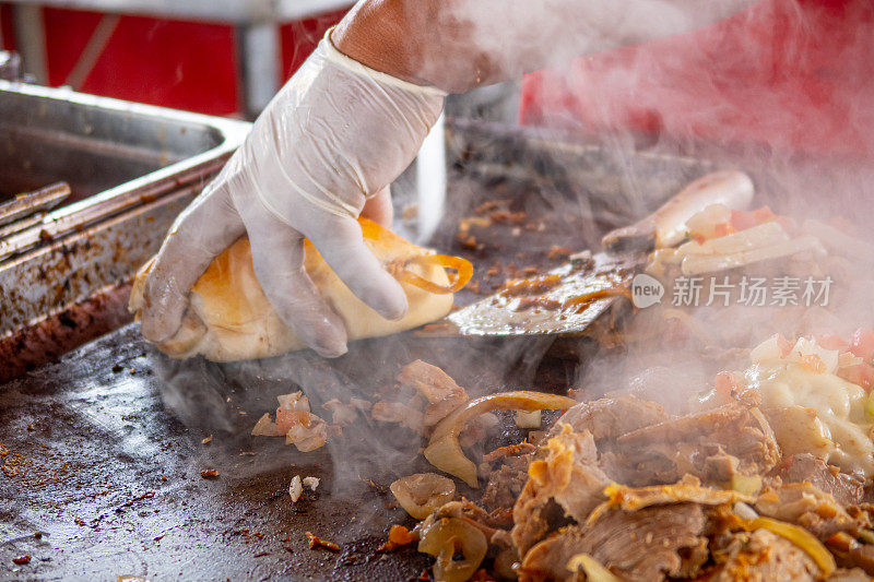 猪小腿三明治-大众食品