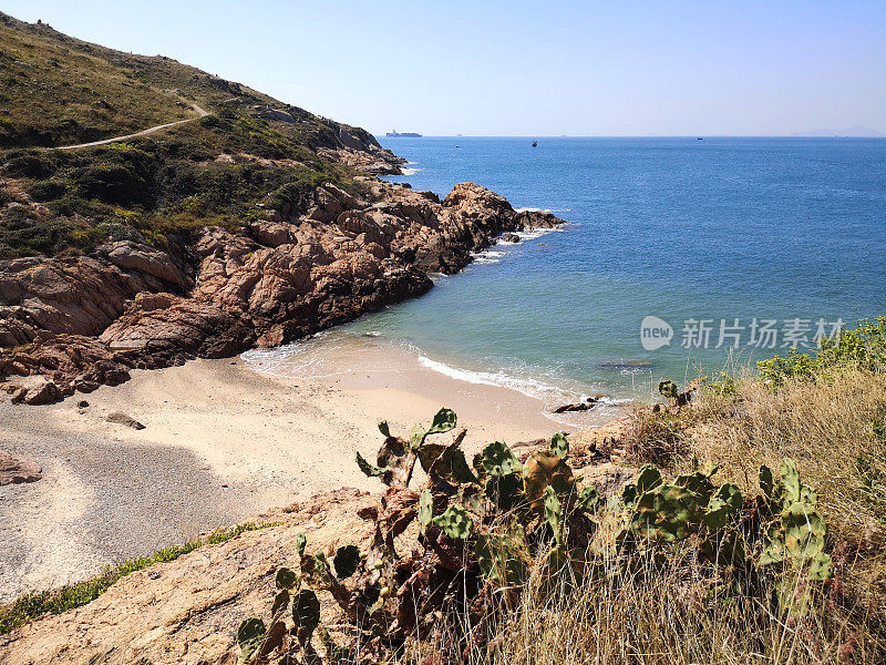 香港蒲台岛海滩