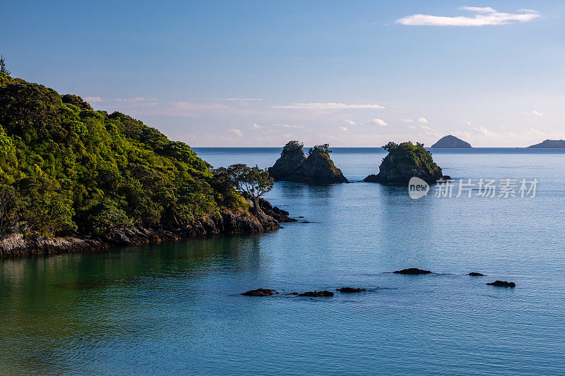 新西兰岛屿湾的风景