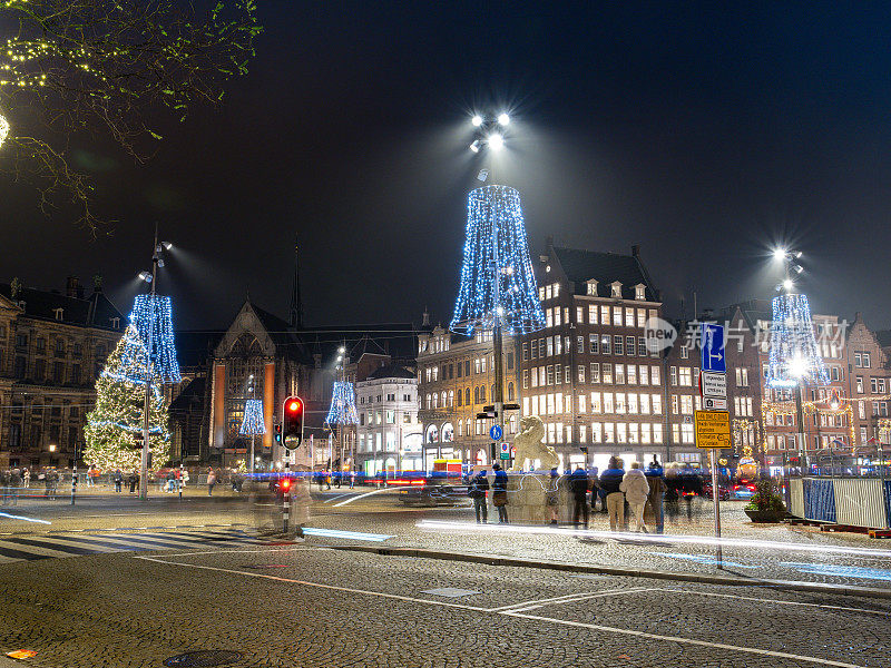 荷兰阿姆斯特丹的圣诞节