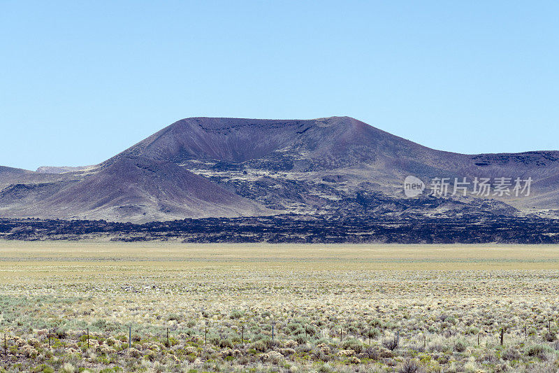 黑岩熔岩流，内华达州