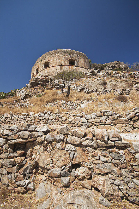 Spinalonga堡垒