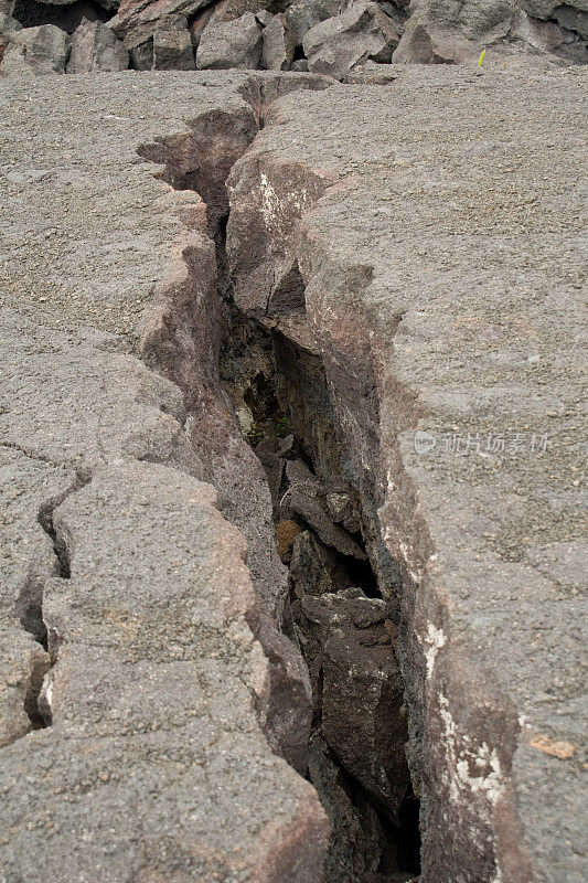 火山裂缝