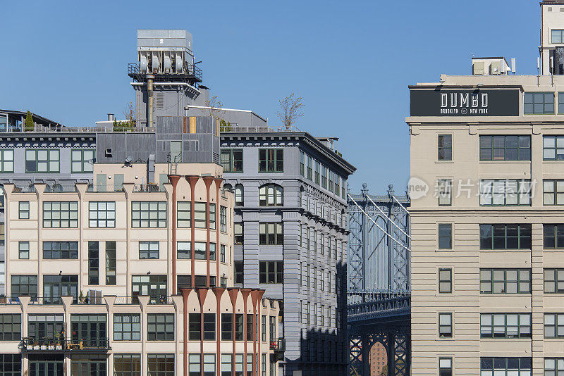 布鲁克林的小飞象和曼哈顿大桥的一部分