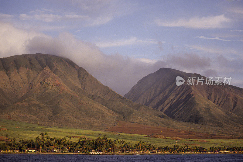 毛伊岛西部山区