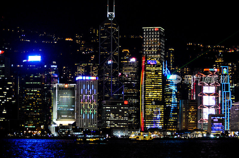 香港城市夜景