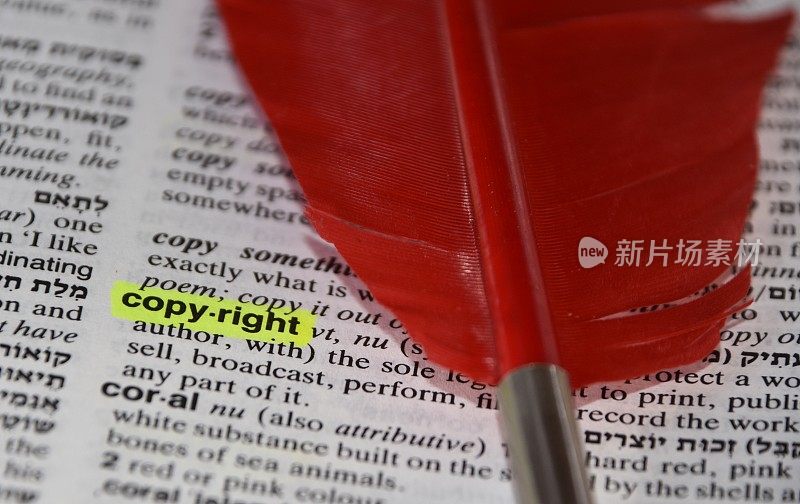 版权-字典定义