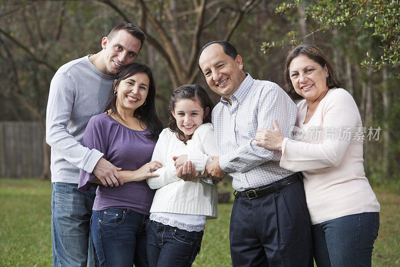 Multi-generation拉美裔家庭