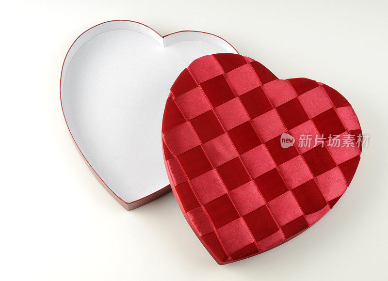 情人节红色心形盒子