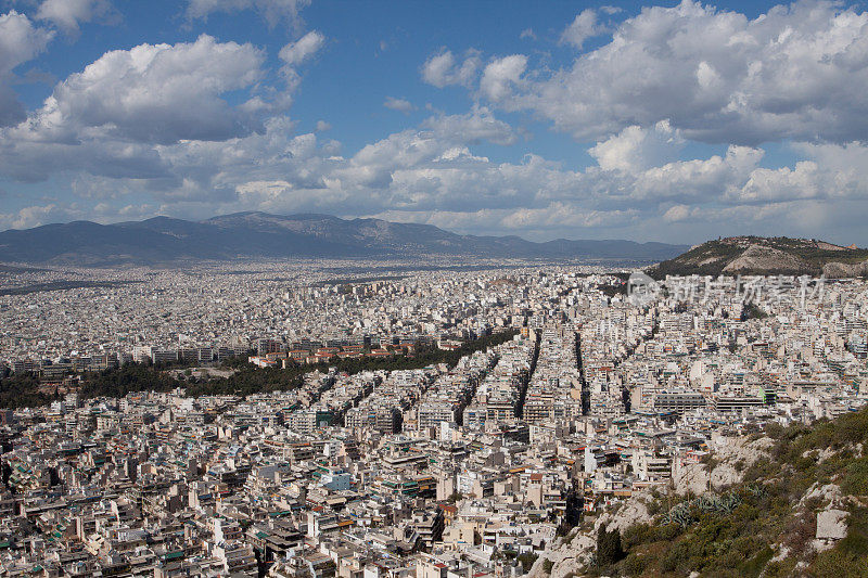 雅典Lycabettus山景