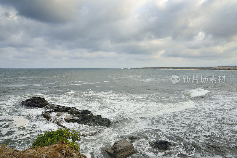 保加利亚黑海海岸线