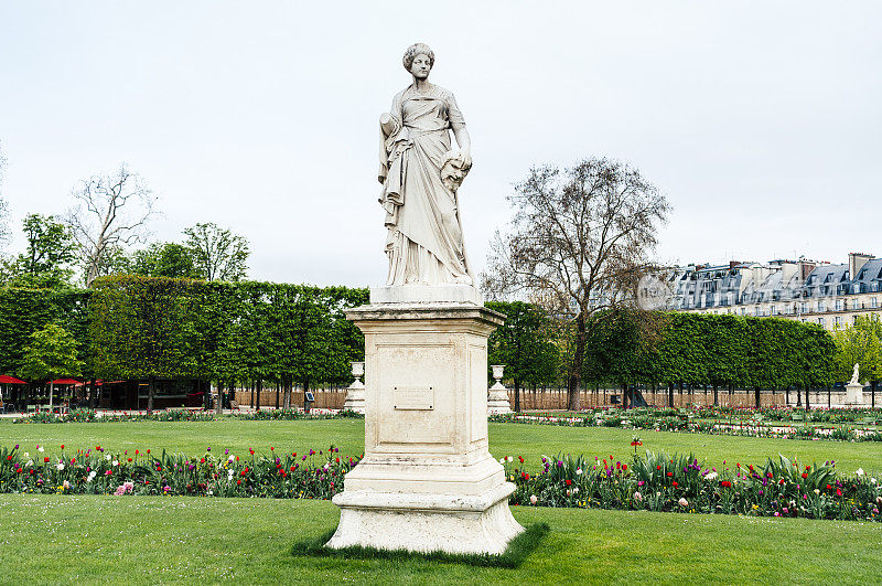 巴黎的杜伊勒里花园