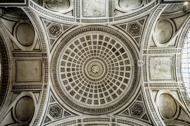 巴黎万神殿的圆形大厅