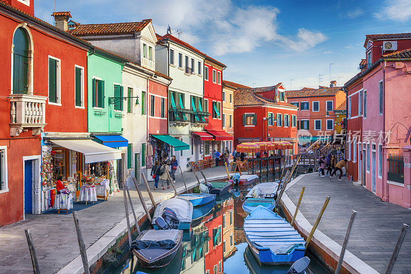 Burano,威尼斯,意大利