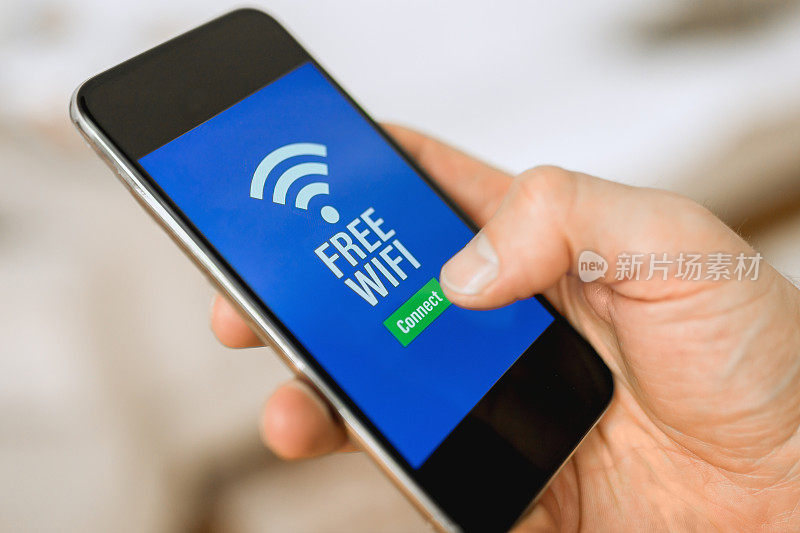 智能手机上的免费WiFi网络