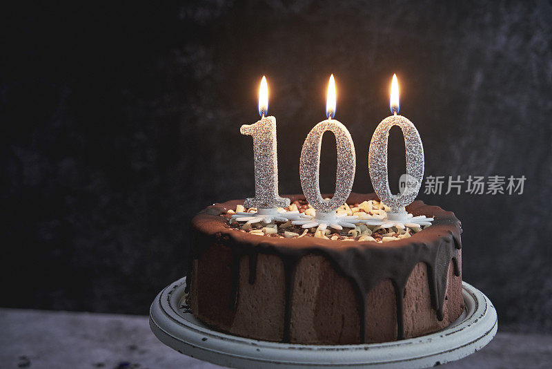 100岁生日蛋糕