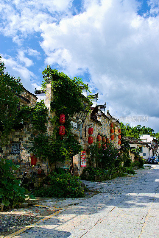 宏村旧村街景