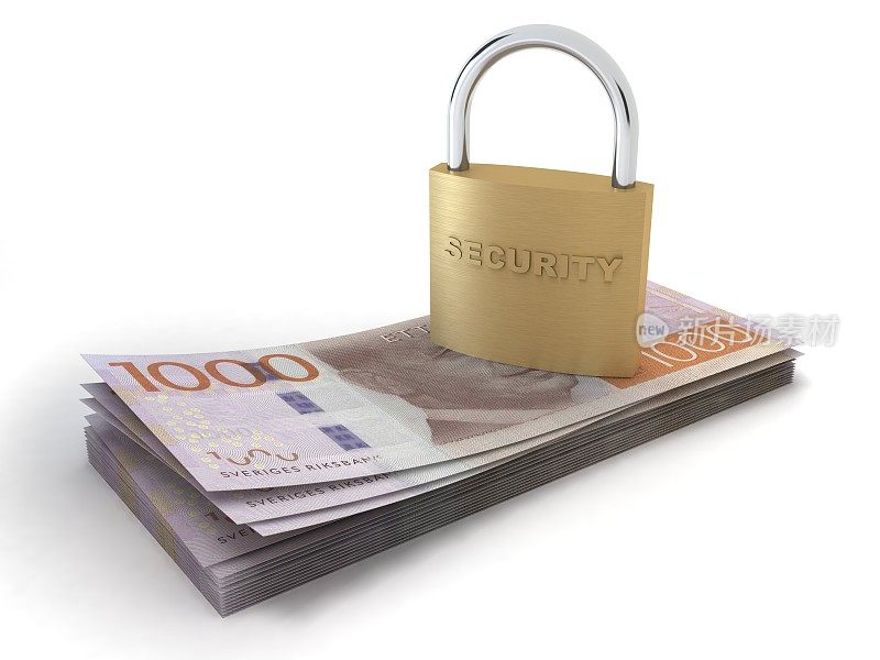 瑞典克朗货币金融保险安全锁