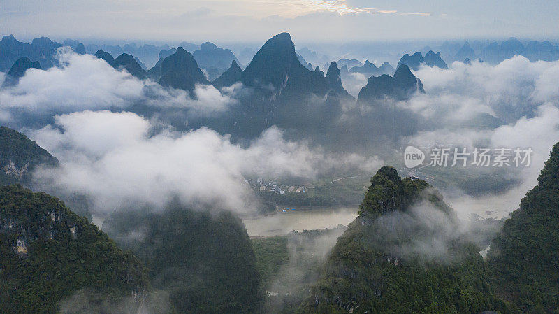 高大的山脉