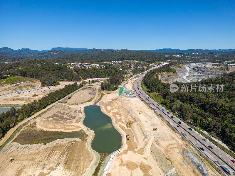 主要公路道路施工