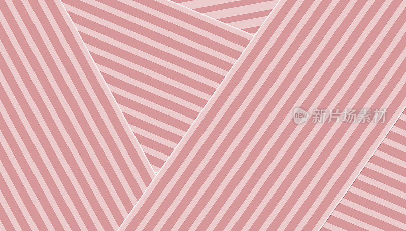 条纹-平行线的抽象背景粉红色-多层
