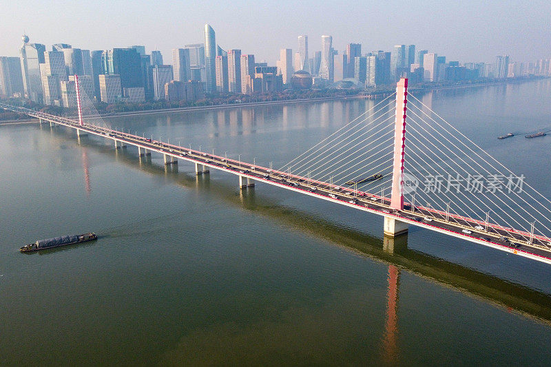 中国杭州西行大桥(钱江三号