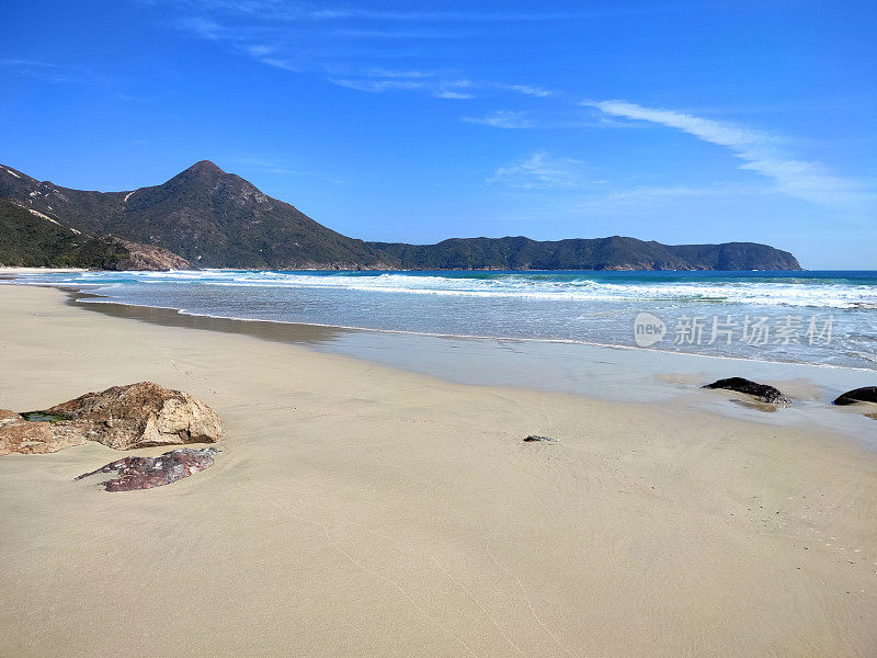 香港西贡东郊野公园大浪湾泳滩