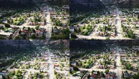 奥雷的科罗拉多州山城高清在线视频素材下载