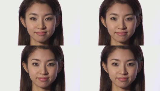 好消息喜悦和幸福的快乐年轻亚洲妇女高清在线视频素材下载