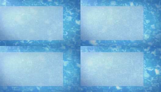 水面CG像夏季游泳池与CARD[LOOP]高清在线视频素材下载