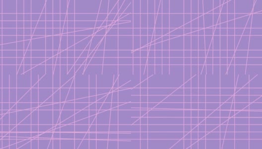 细移动粉色线在紫色的背景，动画背景。运动设计的背景。高清在线视频素材下载