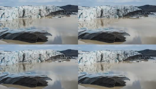 Vatnajokull冰帽高清在线视频素材下载