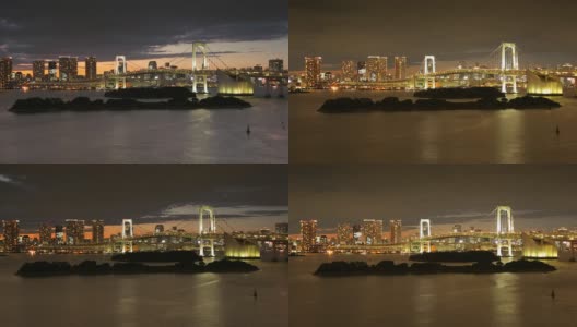 东京彩虹桥高清在线视频素材下载