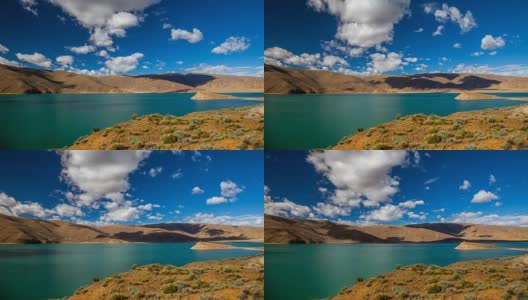 美丽的高原湖泊高清在线视频素材下载