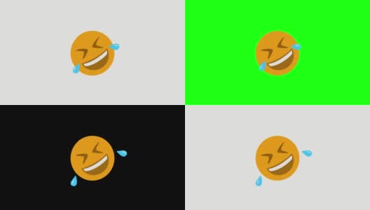 emoji笑4 k高清在线视频素材下载