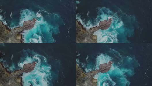 水晶湾，努萨·彭尼达高清在线视频素材下载